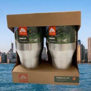 Ozark Trail Stainless Steel Tumbler Set 40oz 2 Pac